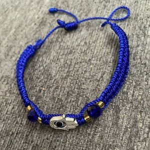 Evil eye palm bracelet